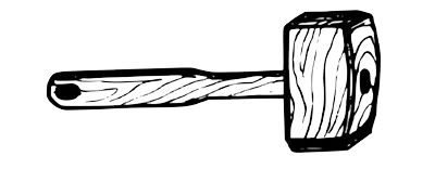 Sketch of a mallet