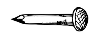 Sketch of a nail
