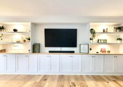 Farmhouse Built-In Entertainment Center